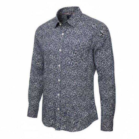 Level Ten Men’s Modern Long Sleeve Button Up Shirt 60s Vibe Cotton XL - Picture 2 of 7